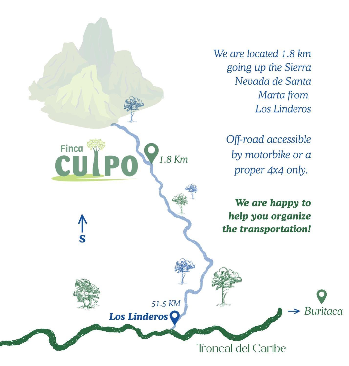 Finca Cuipo Buritaca Luaran gambar